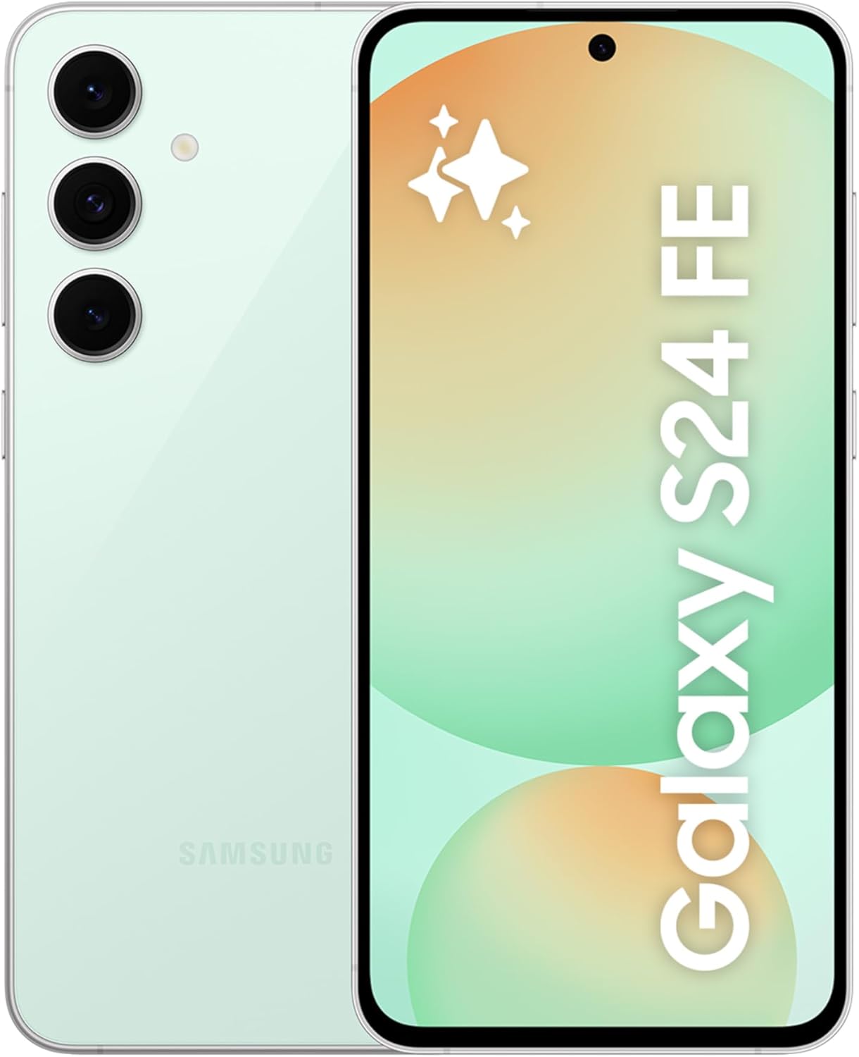 Samsung Galaxy S24 FE AI Phone, 8GB RAM, Android Smartphone, 50MP Camera, Long Battery Life (UAE Version)MobilesMeet the Galaxy S24 FE with Galaxy AI, where every photo sparks endless creativity. Immerse yourself in the full Galaxy AI experience and unloc